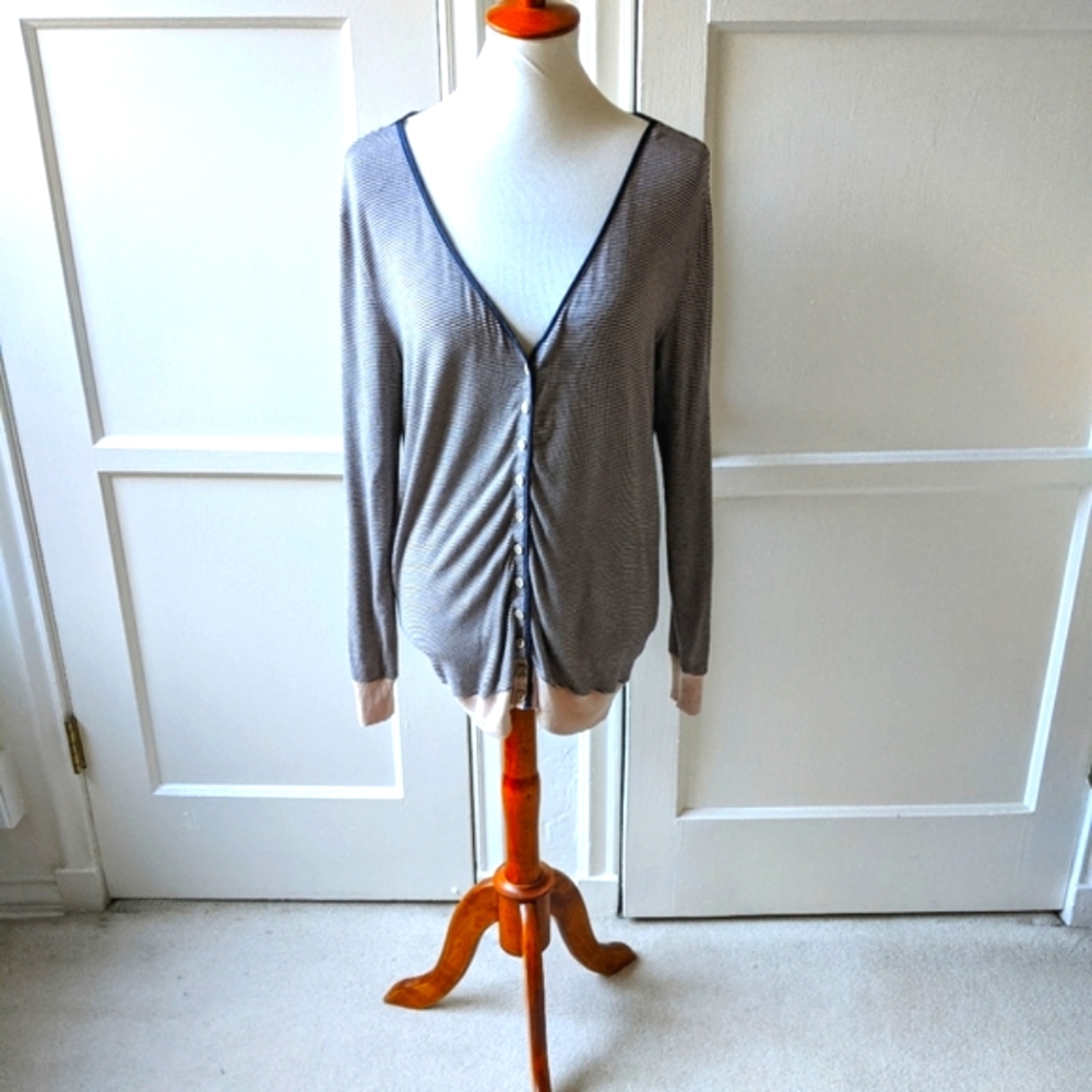 Bella Luxx striped cardigan size medium